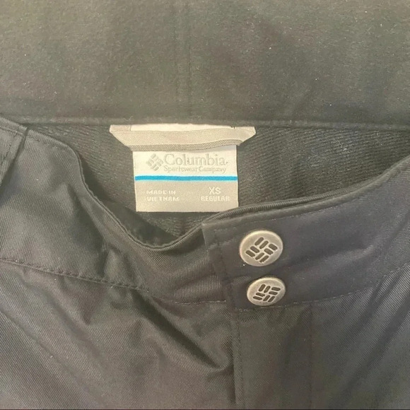 Columbia omniheat black ski  snow pants - Picture 4 of 7